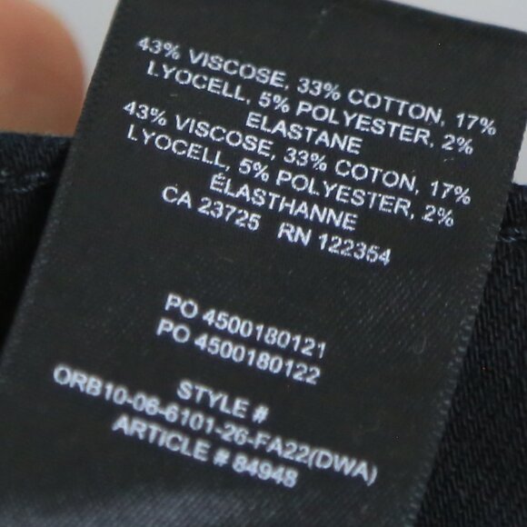 Aritzia Denim Forum The Lola High Rise Skinny High-waisted Skinny Jeans Size 25 - Picture 6 of 8